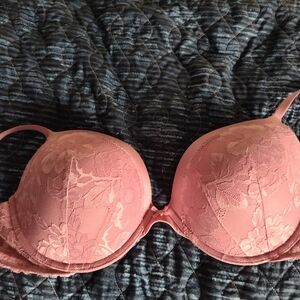 Pink Lace Body By Victoria Bra